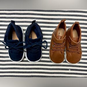 Old Navy Baby Shoes - Navy and Brown
